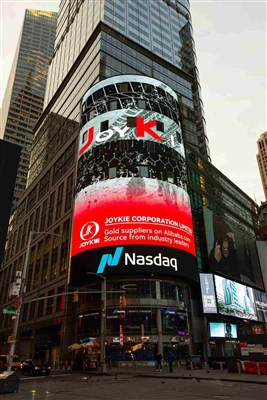 JOYKIE razsvetli Nasdaq in Times Square