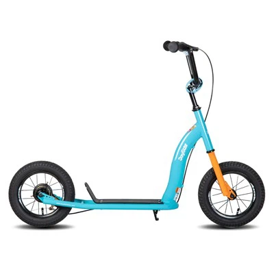 Joykie Joystar Kick Scooter za otroke 5+ najstniki in mladostnika, lahki otroški skuter z nastavljivim krmilom, 2 kolesa skuter za dečke in deklice, 12 "napihljiva kolesa Zadnja bobnasta zavora