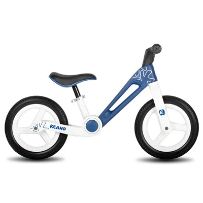 Joykie Keano 12 "ravnovesje za 2+ Letna dekleta in dečke, zložljivo kolo za malčke za otroke, stare od 24 mesecev do 6 let, brez kolesa za pedalno ravnotežje z nastavljivimi sedeži in ploščati - brezplačne pnevmatike,